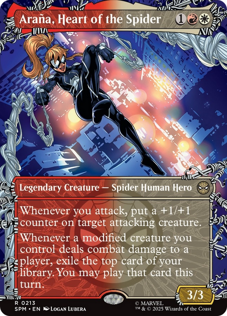 Arana, Heart of the Spider (Borderless) [Marvel's Spider-Man] | Jack's On Queen