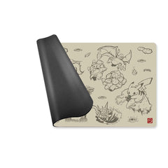 Playmat - Pikachu (Scroll Painting Style) | Jack's On Queen