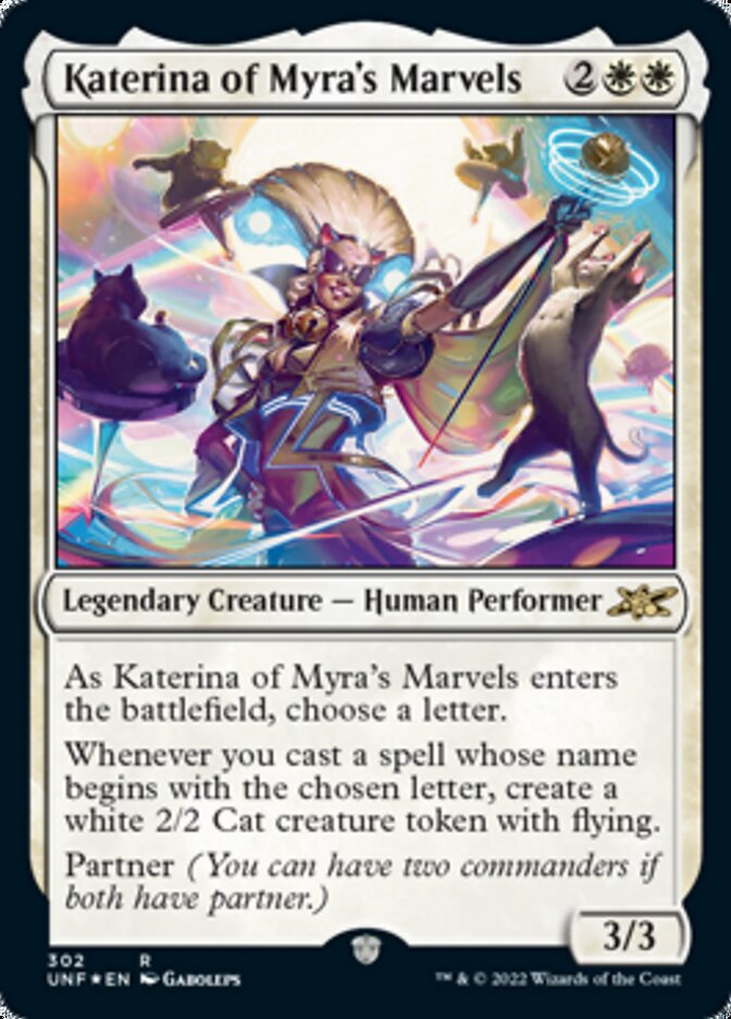 Katerina of Myra's Marvels (Galaxy Foil) [Unfinity] | Jack's On Queen