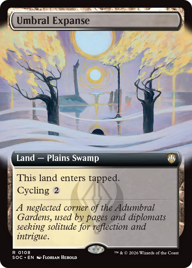 Umbral Expanse (Extended Art) [Secrets of Strixhaven Commander] | Jack's On Queen