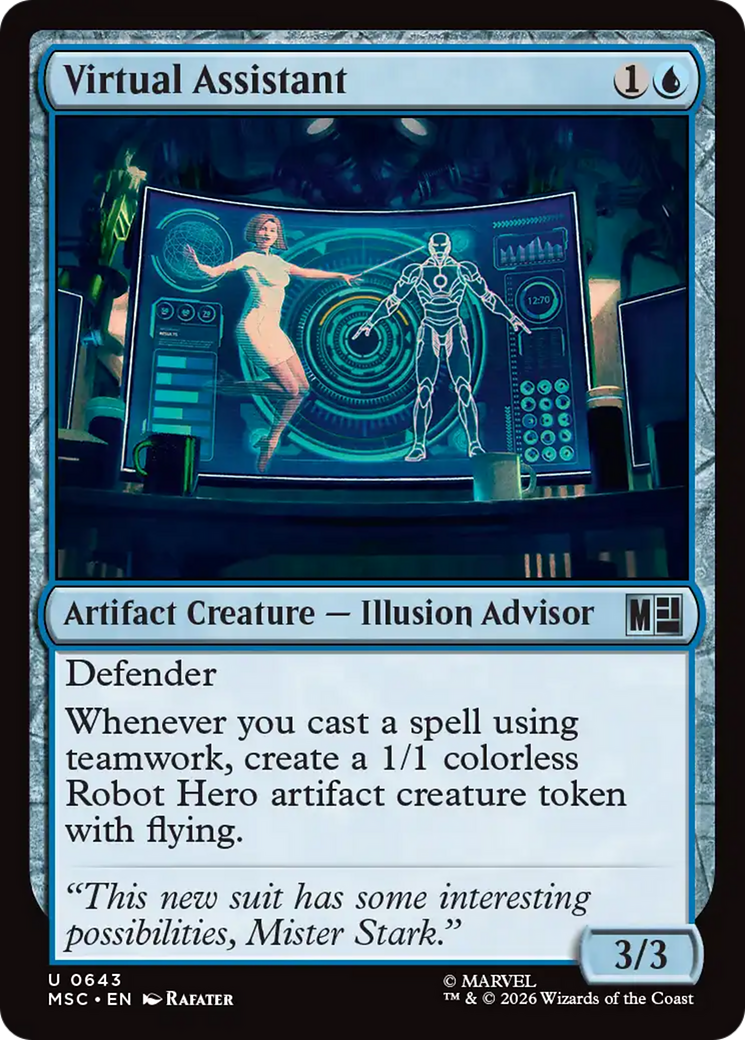 Virtual Assistant [Marvel Super Heroes Commander] | Jack's On Queen