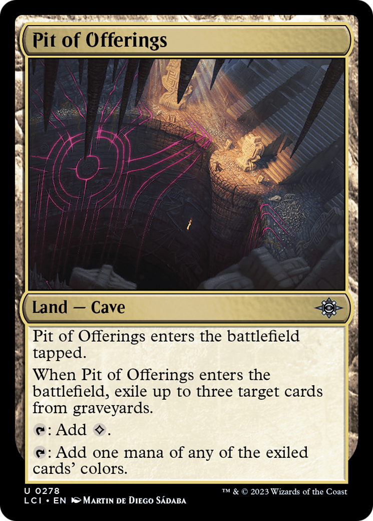 Pit of Offerings [The Lost Caverns of Ixalan] | Jack's On Queen