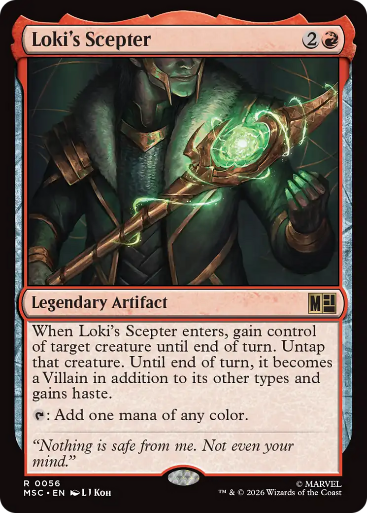 Loki's Scepter [Marvel Super Heroes Commander] | Jack's On Queen