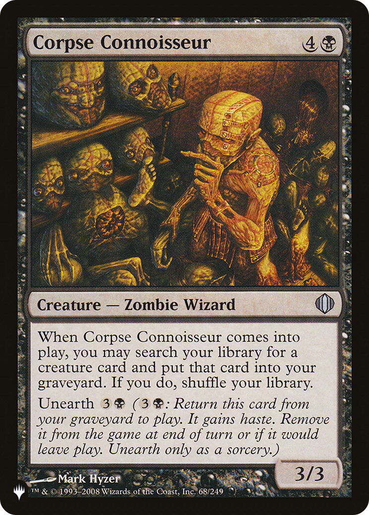 Corpse Connoisseur [The List Reprints] | Jack's On Queen