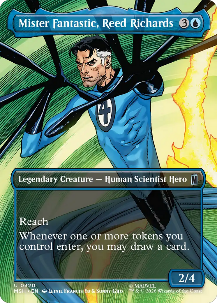 Mister Fantastic, Reed Richards (Borderless) [Marvel Super Heroes] | Jack's On Queen