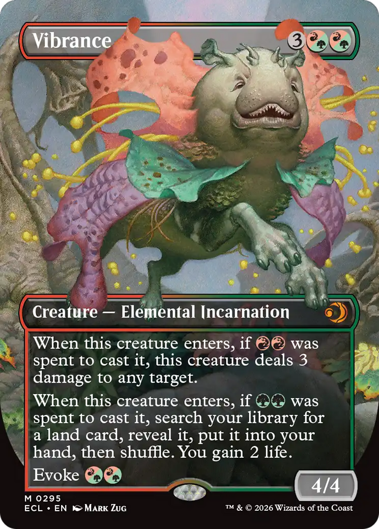 Vibrance (Borderless) [Lorwyn Eclipsed] | Jack's On Queen