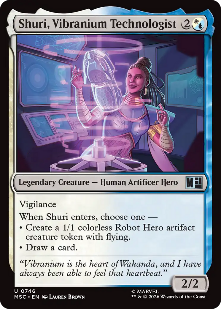 Shuri, Vibranium Technologist [Marvel Super Heroes Commander] | Jack's On Queen