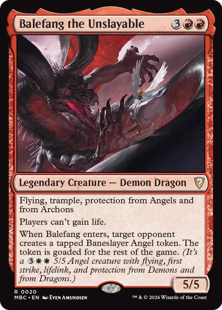 Balefang the Unslayable [Mystery Booster: Commander Edition] | Jack's On Queen