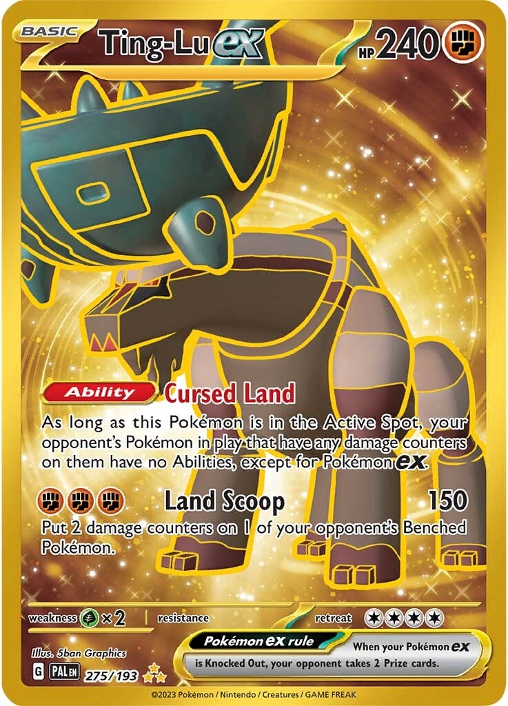 Ting-Lu ex (275/193) [Scarlet & Violet: Paldea Evolved] | Jack's On Queen