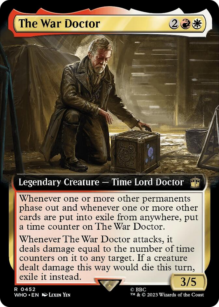 The War Doctor (Extended Art) [Doctor Who] | Jack's On Queen