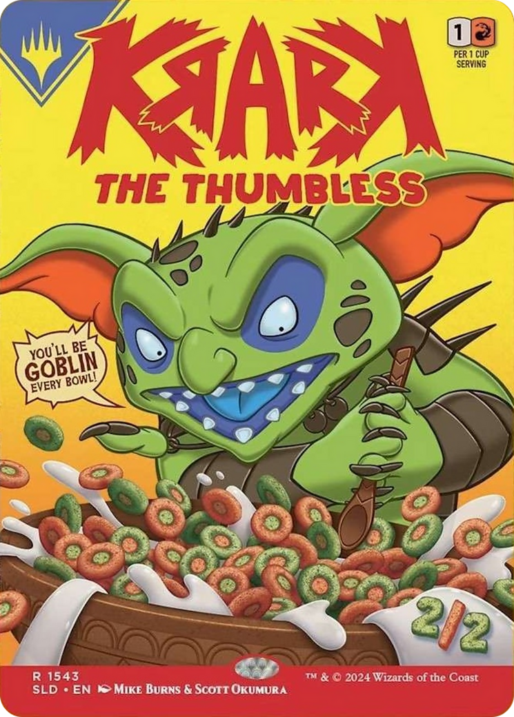 Krark, the Thumbless (Rainbow Foil) [Secret Lair Drop Series] | Jack's On Queen