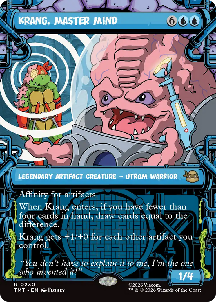 Krang, Master Mind (Showcase) [Teenage Mutant Ninja Turtles] | Jack's On Queen