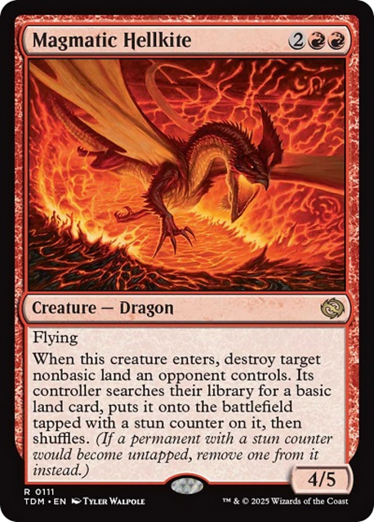 Magmatic Hellkite [Tarkir: Dragonstorm] | Jack's On Queen
