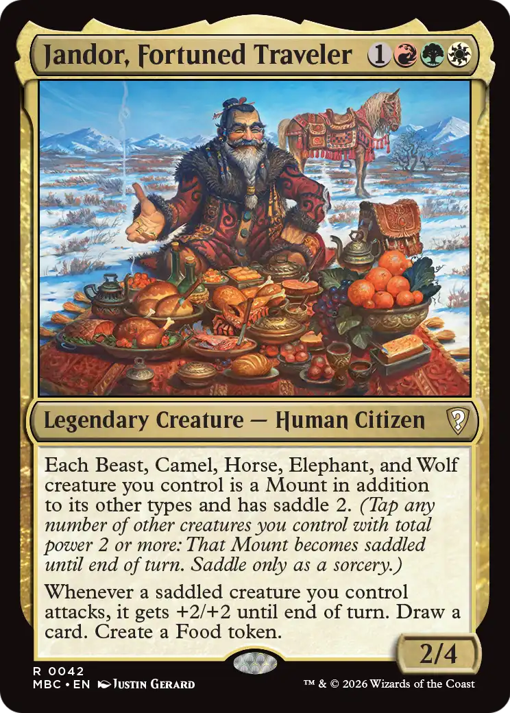 Jandor, Fortuned Traveler [Mystery Booster: Commander Edition] | Jack's On Queen