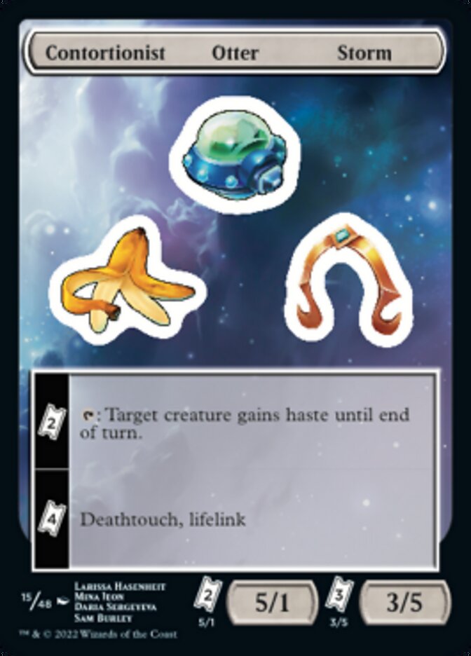 Contortionist Otter Storm [Unfinity Stickers] | Jack's On Queen