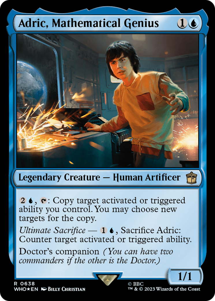 Adric, Mathematical Genius (Surge Foil) [Doctor Who] | Jack's On Queen