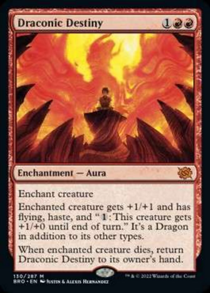 Draconic Destiny (Promo Pack) [The Brothers' War Promos] | Jack's On Queen