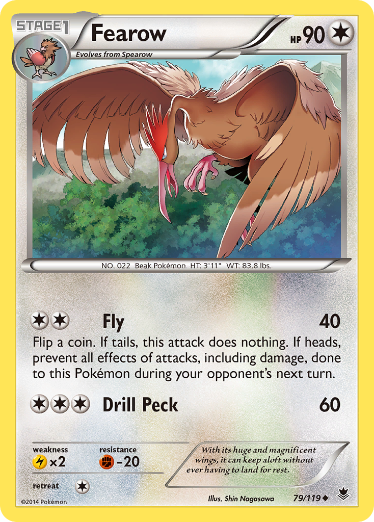 Fearow (79/119) [XY: Phantom Forces] | Jack's On Queen