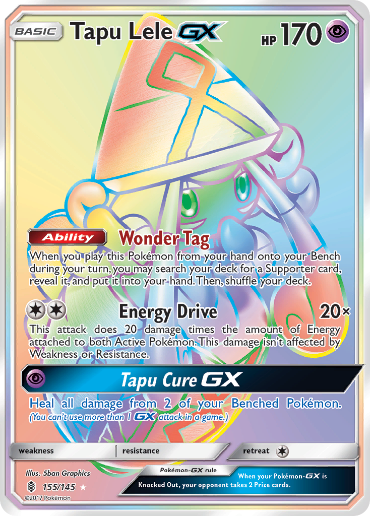 Tapu Lele GX (155/145) [Sun & Moon: Guardians Rising] | Jack's On Queen