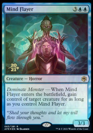 Mind Flayer [Dungeons & Dragons: Adventures in the Forgotten Realms Prerelease Promos] | Jack's On Queen
