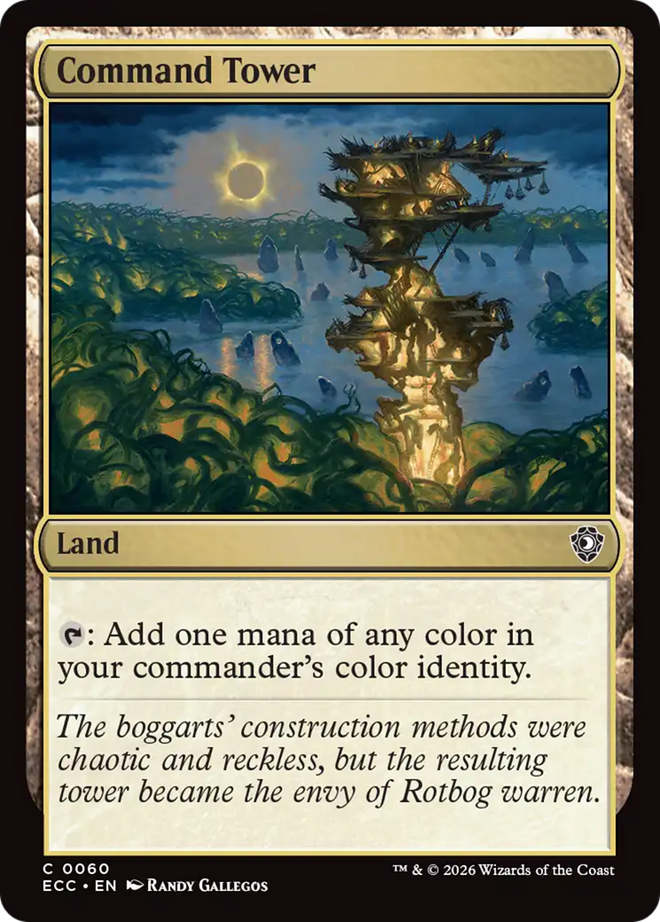 Command Tower (0060) [Lorwyn Eclipsed Commander] | Jack's On Queen