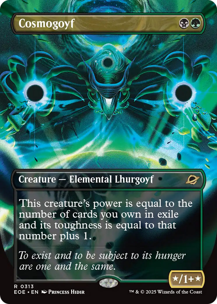 Cosmogoyf (Borderless) [Edge of Eternities] | Jack's On Queen