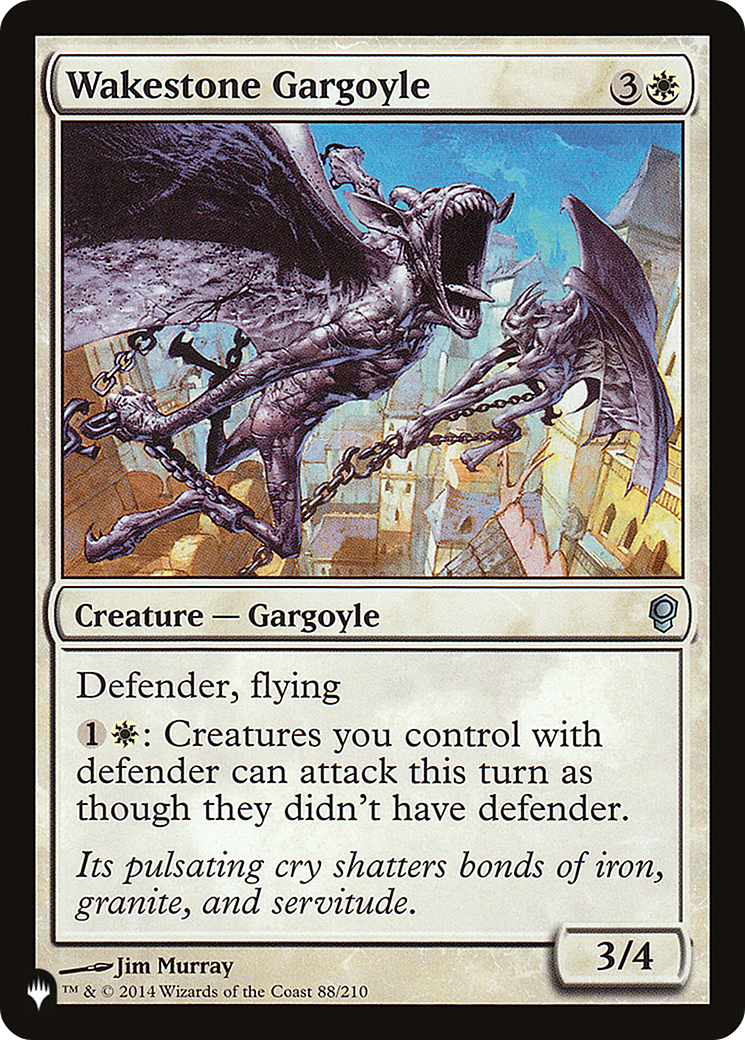 Wakestone Gargoyle [The List Reprints] | Jack's On Queen