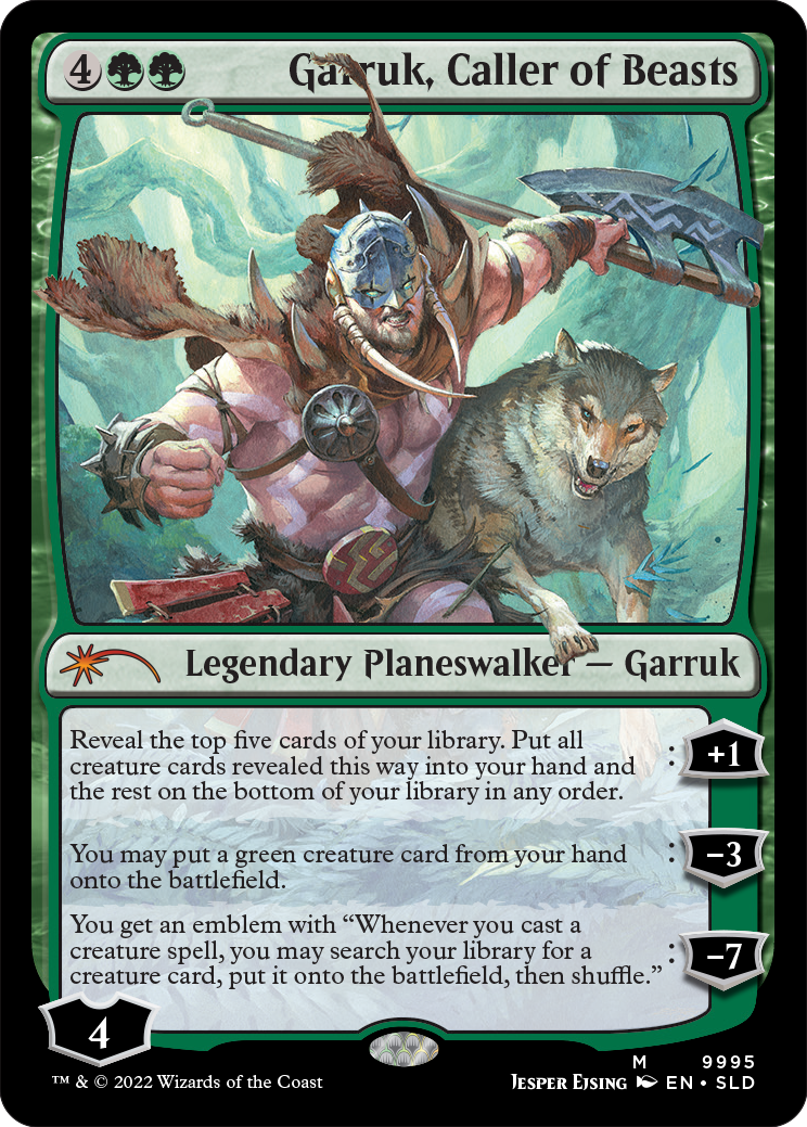 Garruk, Caller of Beasts [Secret Lair Drop Series] | Jack's On Queen