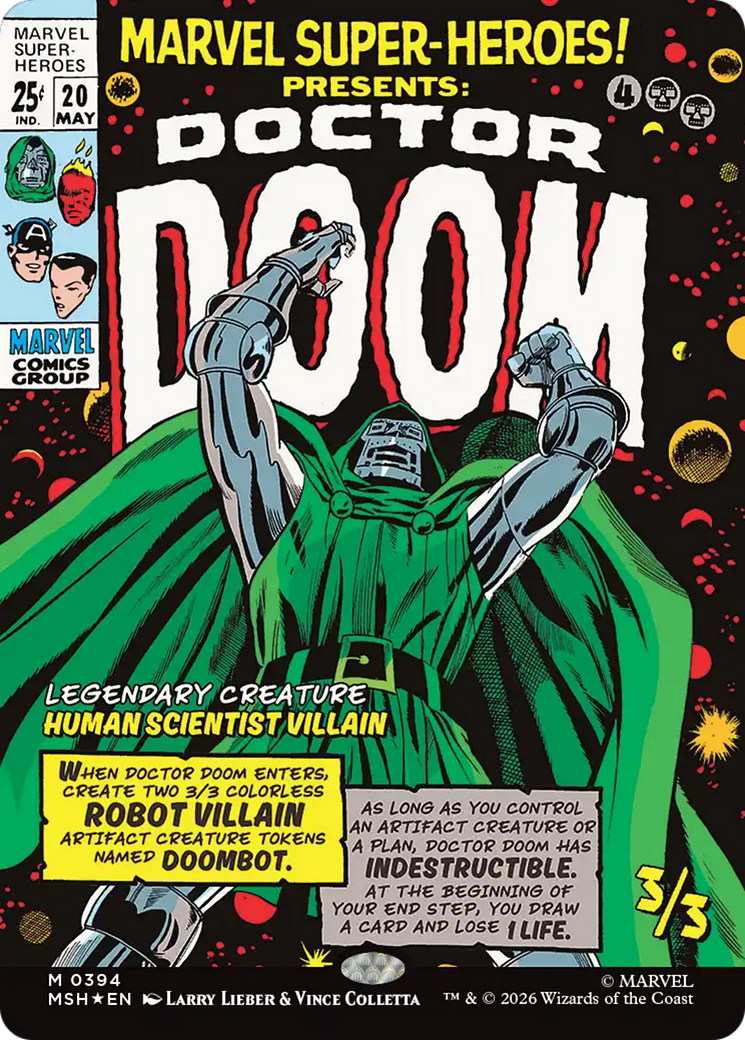 Doctor Doom (Borderless) [Marvel Super Heroes] | Jack's On Queen