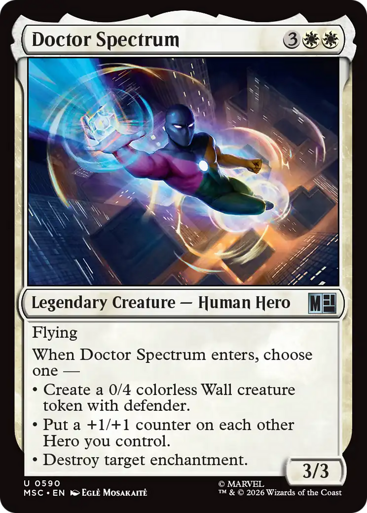 Doctor Spectrum [Marvel Super Heroes Commander] | Jack's On Queen