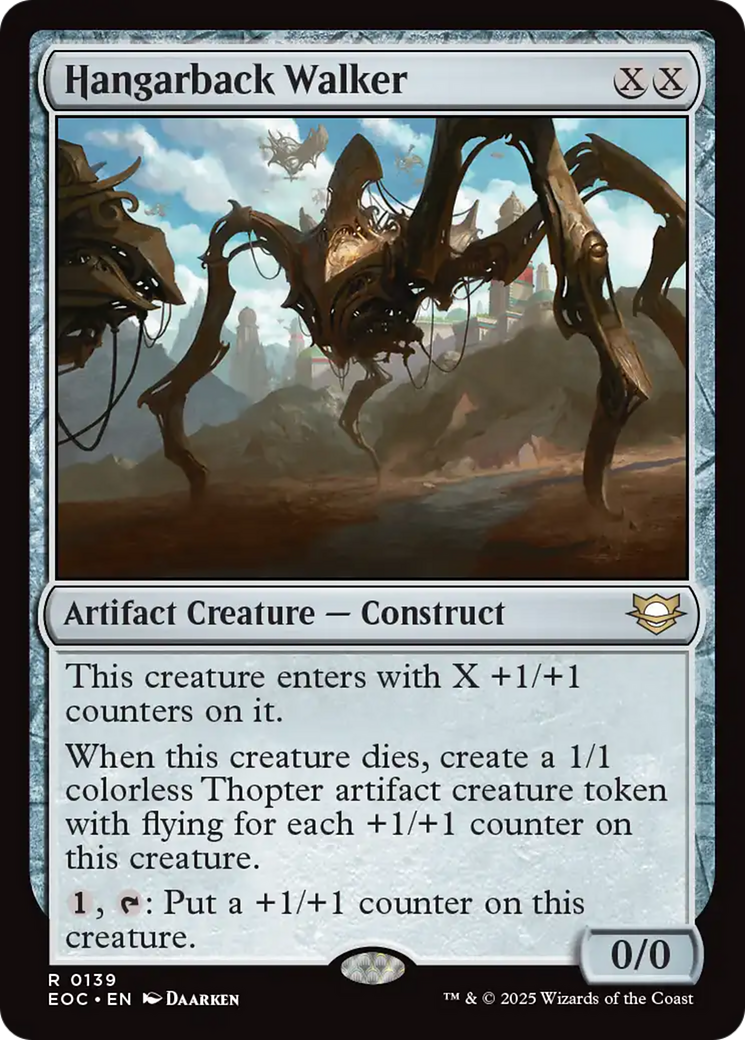 Hangarback Walker [Edge of Eternities Commander] | Jack's On Queen