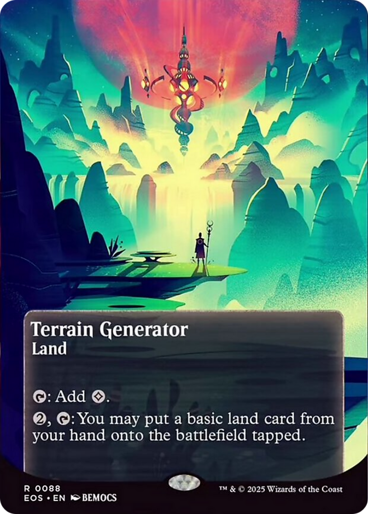 Terrain Generator (0088) (Borderless) [Edge of Eternities: Stellar Sights] | Jack's On Queen