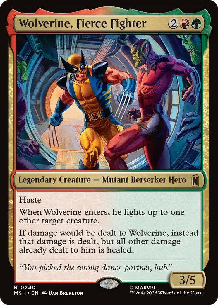 Wolverine, Fierce Fighter [Marvel Super Heroes] | Jack's On Queen