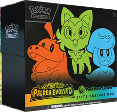 Scarlet & Violet: Paldea Evolved - Elite Trainer Box (Pokemon Center Exclusive) | Jack's On Queen