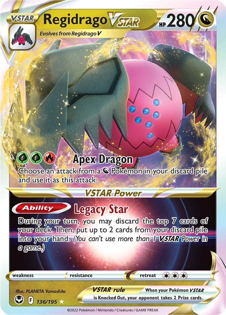 Regidrago VSTAR (136/195) [Sword & Shield: Silver Tempest] | Jack's On Queen