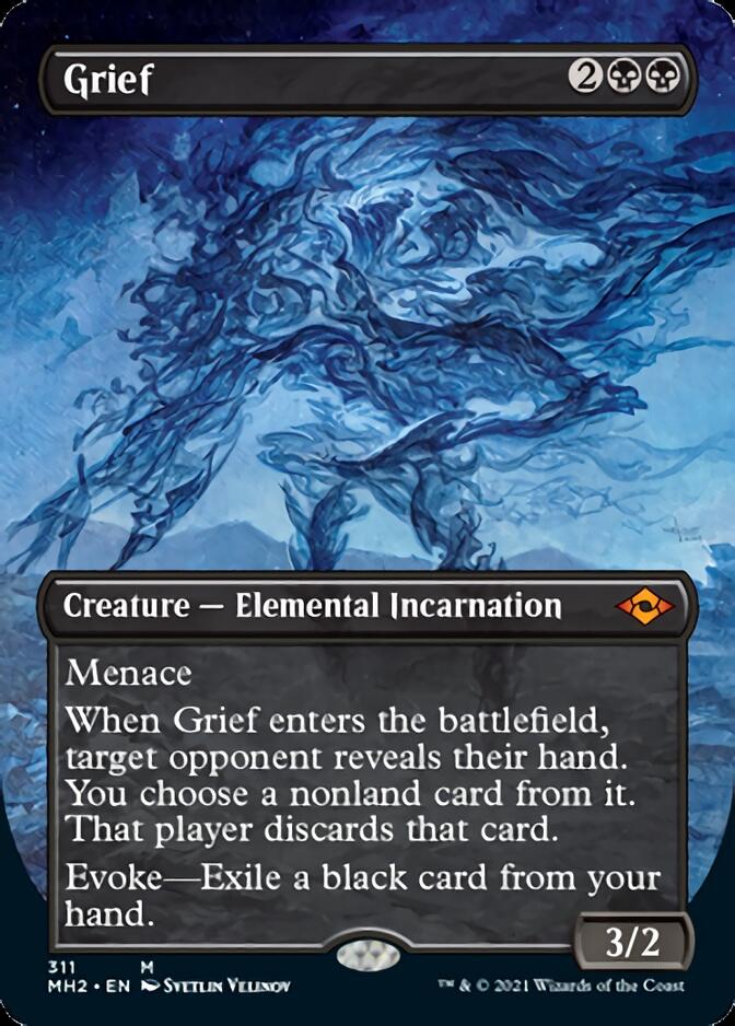 Grief (Borderless Alternate Art) [Modern Horizons 2] | Jack's On Queen