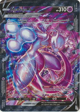 Mewtwo V-Union (Jumbo Card) [Sword & Shield: Black Star Promos] | Jack's On Queen