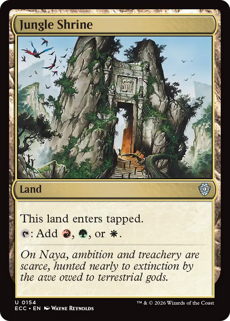 Jungle Shrine [Lorwyn Eclipsed Commander] | Jack's On Queen