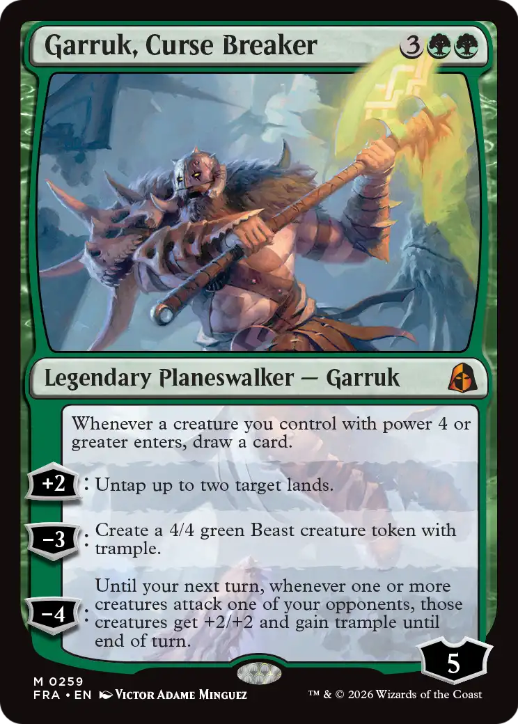 Garruk, Curse Breaker [Reality Fracture] | Jack's On Queen