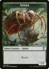 Treasure // Spider Double-Sided Token [The List] | Jack's On Queen