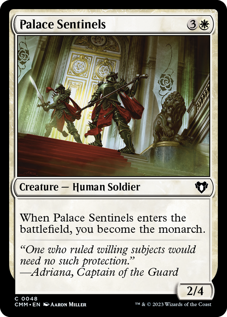 Palace Sentinels [Commander Masters] | Jack's On Queen