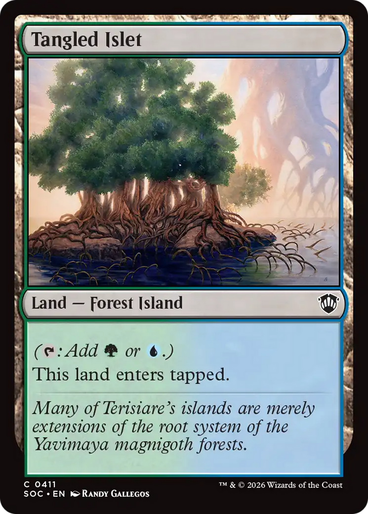 Tangled Islet [Secrets of Strixhaven Commander] | Jack's On Queen