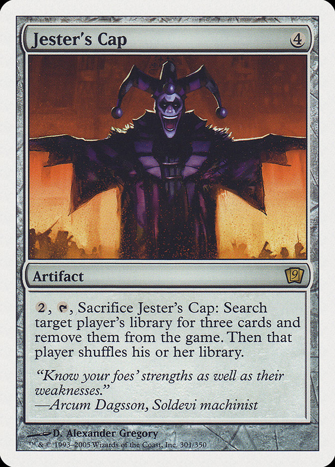 Jester's Cap (9th Edition) [Oversize Cards] | Jack's On Queen