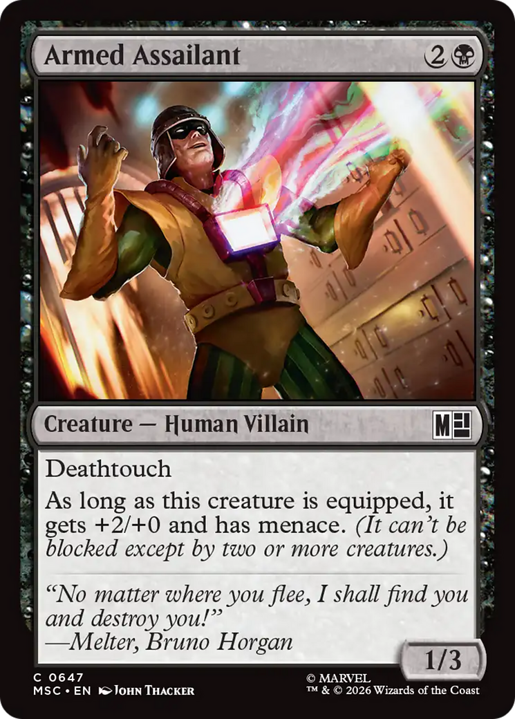 Armed Assailant [Marvel Super Heroes Commander] | Jack's On Queen