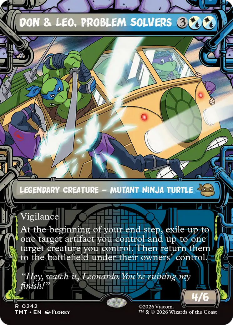 Don & Leo, Problem Solvers (Showcase) [Teenage Mutant Ninja Turtles] | Jack's On Queen