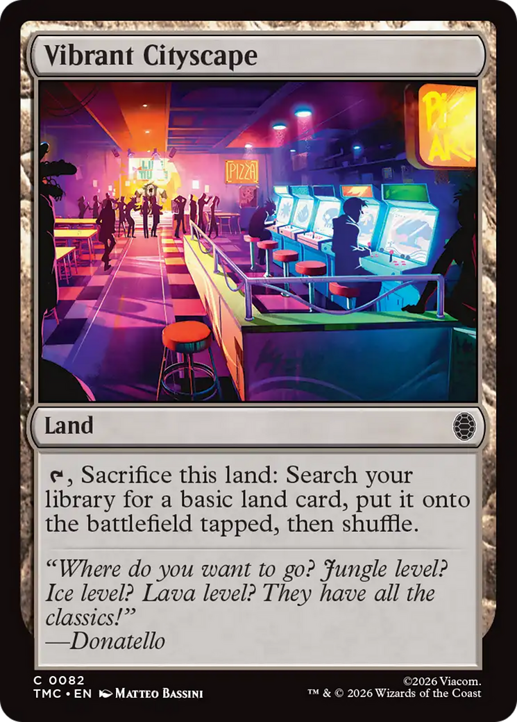 Vibrant Cityscape [Teenage Mutant Ninja Turtles Commander] | Jack's On Queen
