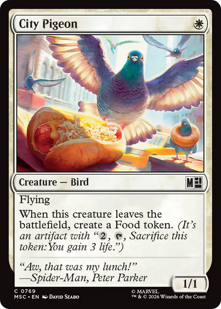 City Pigeon [Marvel Super Heroes Commander] | Jack's On Queen