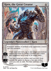 Karn, the Great Creator (White Border) [Mystery Booster 2] | Jack's On Queen