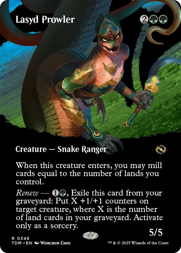 Lasyd Prowler (Borderless) [Tarkir: Dragonstorm] | Jack's On Queen