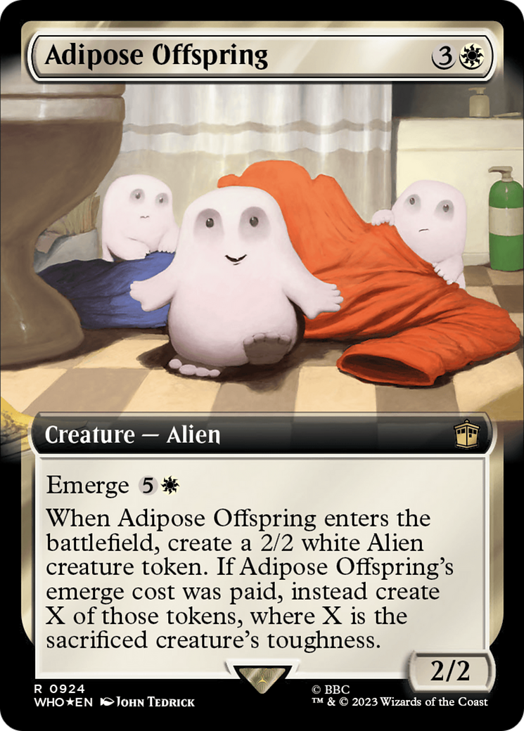 Adipose Offspring (Extended Art) (Surge Foil) [Doctor Who] | Jack's On Queen